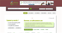 Desktop Screenshot of jokko-annonces.com
